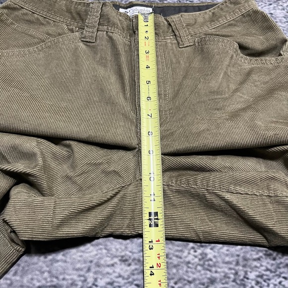 Columbia Corduroy Pants Mens 30x34 Tan Straight Leg Outdoor Hiking Utility - Picture 11 of 15